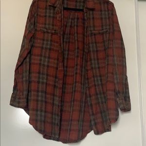 Oversized flannel